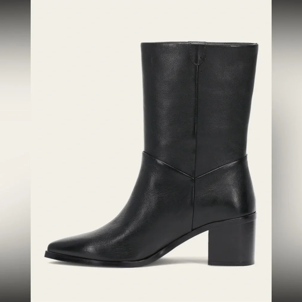 Frye Sadie Softy Mid Boots - Picture 3 of 5